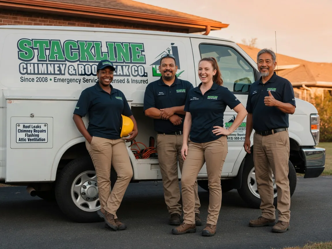 Chimney flashing repair company in Ballwin, MO